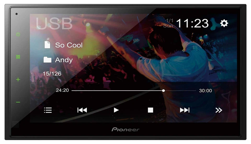 Pioneer USB Bluetooth DAB 2DIN MP3 Autoradio für Nissan Juke (2010-2014) - Bild 4 von 4