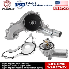 Water Pump & Thermostat Housing Kit For Dodge Jeep Wrangler 3.6L V6 2011-2016