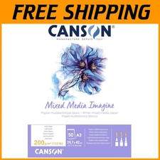 Imagine Mixed Media Paper, A3 Size, 50 Sheets