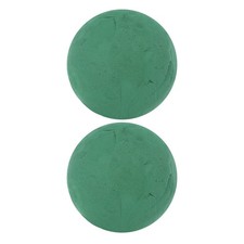 2pcs Floral Foam Ball Flower Arrangement Florist Supplies 5.89inch Green - Wet