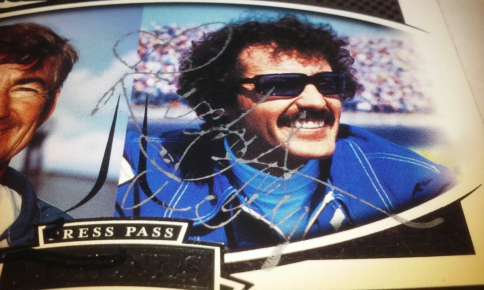 Richard Petty & Bobby Allison Autograph Press Pass Legends Racing Rivals 2007 - Image 4 of 4