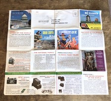 VINTAGE SAWYER  S VIEW MASTER PRODUCT ORDER FORM PICTURE TOURS CHILDREN RELIGIOUS