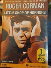Little Shop of Horrors (1960, DVD, B&W, Paper Case) NEW
