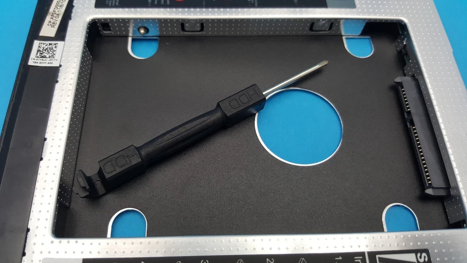 2nd HDD SATA Adapter Dell Latitude E6420 E6430 E6520 E6530 9.5mm SATA - Image 3 of 4