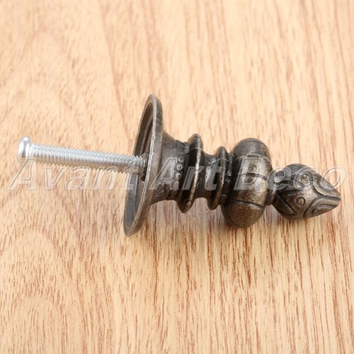 39mm*27mm Tower Shape Cabinet Knobs Gift Jewelry Box Drawer Wardrobe Pull Handle - Picture 6 of 12