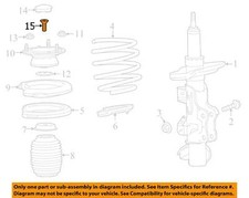 GM OEM 16-26 ATS,CT4 Front Suspension Struts Components-Stop 23321381