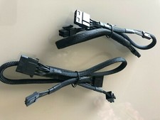 2 PCs EVGA SUPERNOVA 450-1300W 6 PIN TO 2X IDE 1X FDD DRIVER POWER CABLE