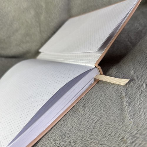 Lined Journal Notebook, (pink) Sugar Essentials 8 X 6 Inches - Picture 4 of 4