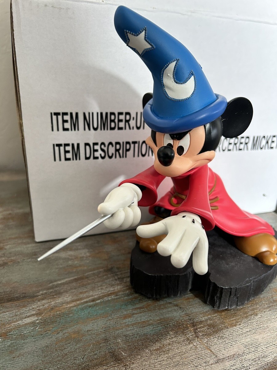 Disney Mickey Mouse Sorcerer Statue w/ Original Box | eBay