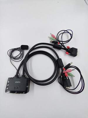 DVI KVM Switch Compact USB 2.0 Audio