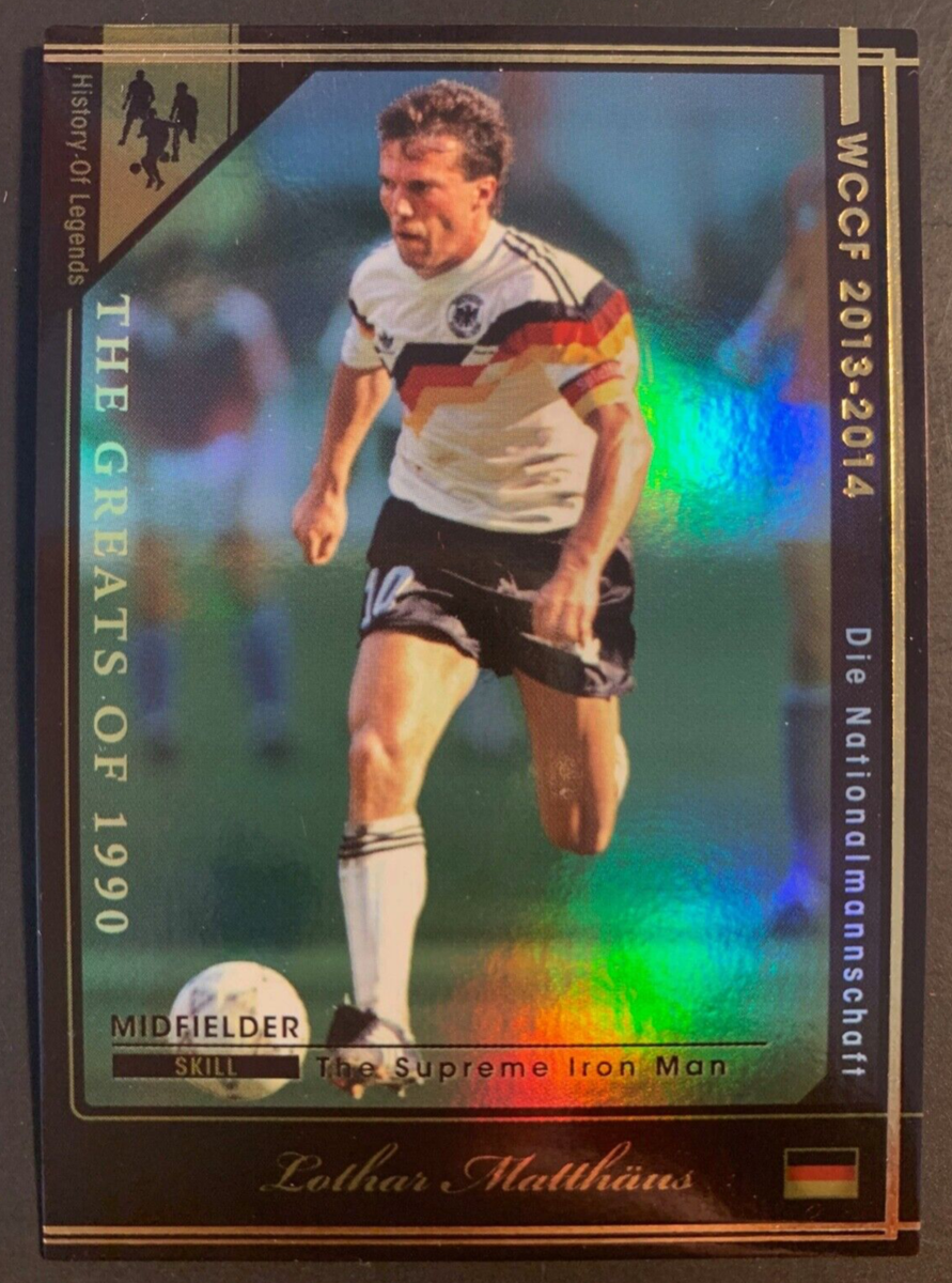 WCCF レアカード 2013-14 Panini WCCF HOLE Legends Lothar Matthaus 1990 Germany