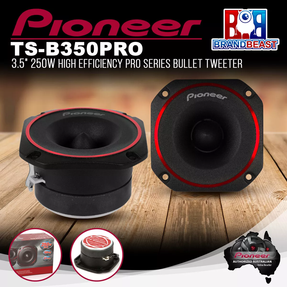 Pioneer pro series deals tweeters