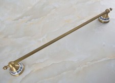 Antique Brass Wall Mounted Bathroom Single Towel Bar Towel Rack Rails 2ba773