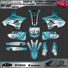 2015-2021 YAMAHA YZ 125 250 GRAPHICS KIT DECALS DECO YZ125 YZ250 2019 2018 2017