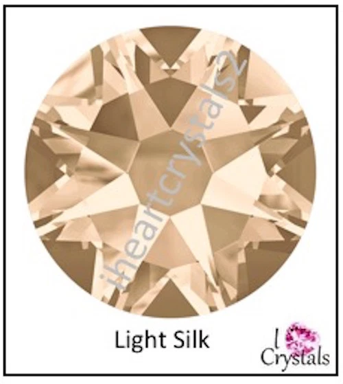 ЛЕГКИЙ ШЕЛК 9ss 2,5 мм IHC 2058 австрийский кристалл с плоской поверхностью стразы 144 шт. - Изображение 2 из 4