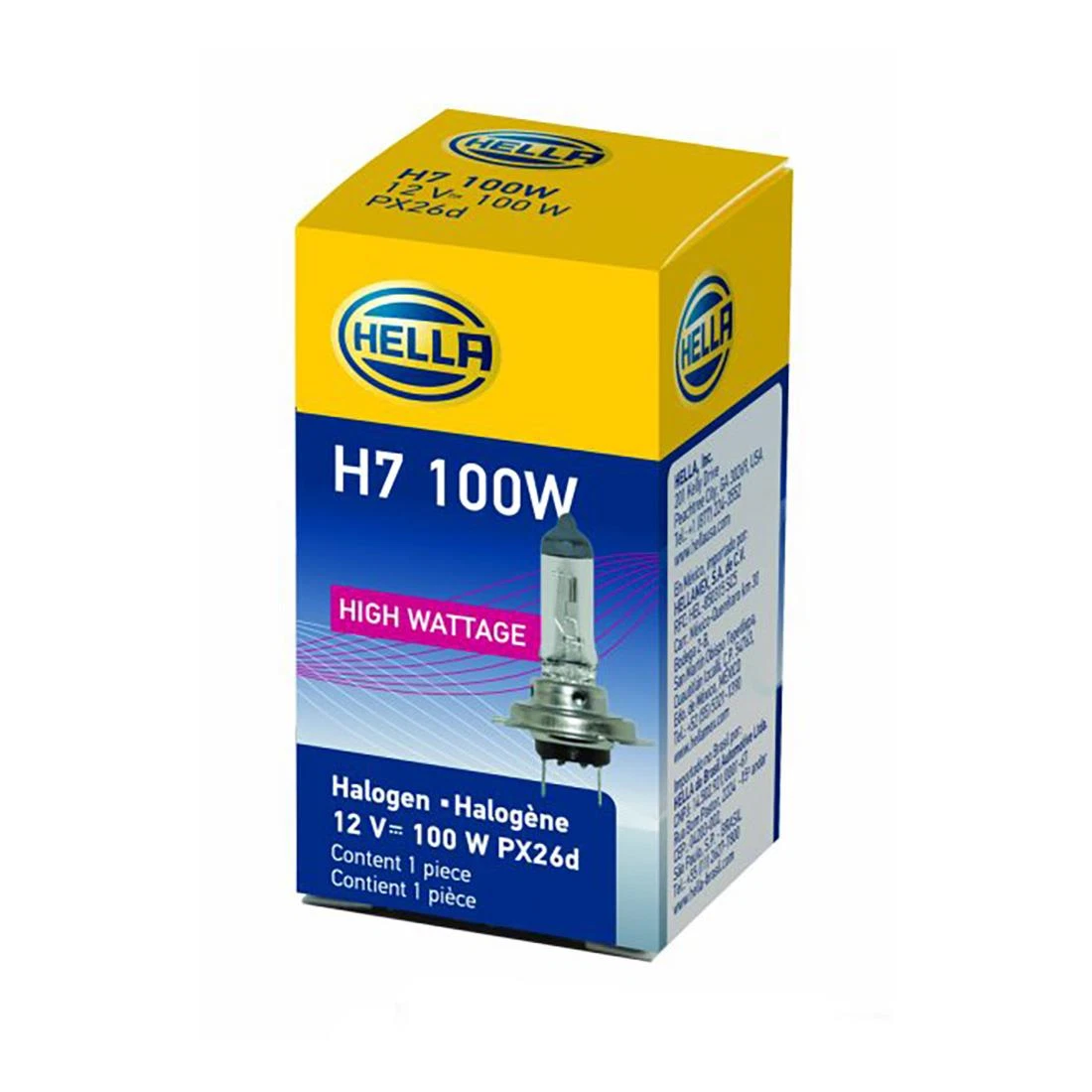 Hella H7 100W Bulb