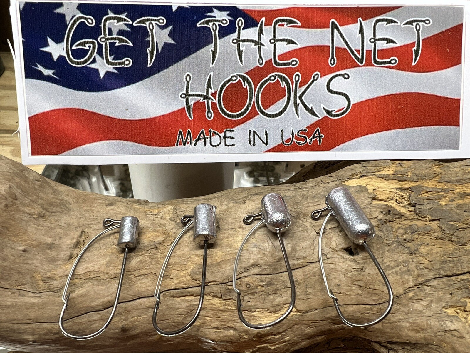 5 Pack 3/8Oz Weedless Bass Fishing Tube Jig Hook With 3/0 Mustad 32746 Bln EcoSmart Food