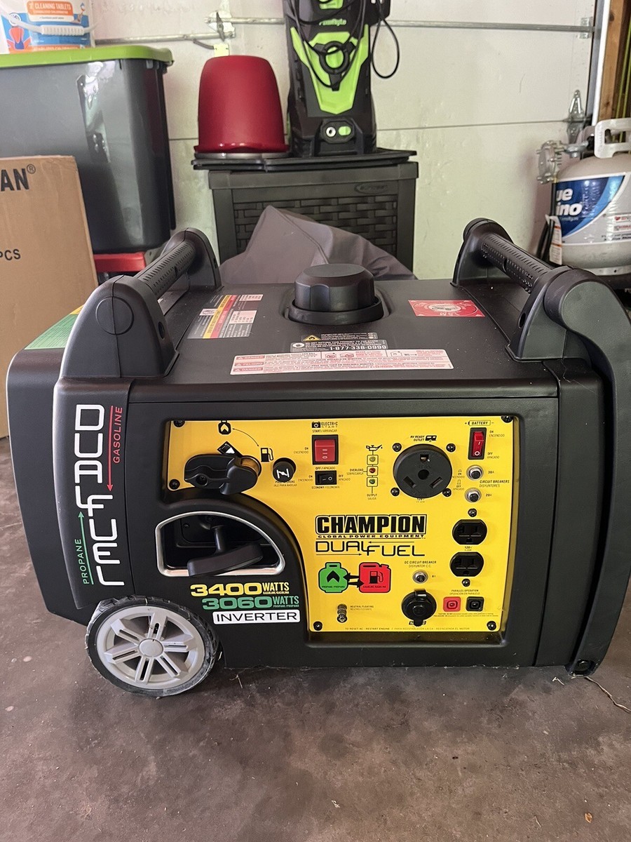 Champion Dual Fuel Generator | eBay