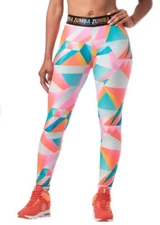 Zumba Color Your Dance Floor Ankle Leggings - Z1B01296 - XS