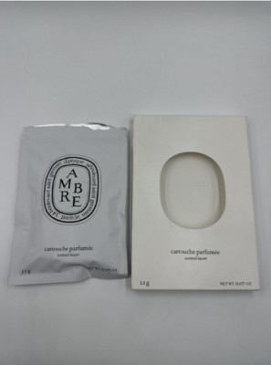 Diptyque Ambre Scented Insert *Opened Insert*