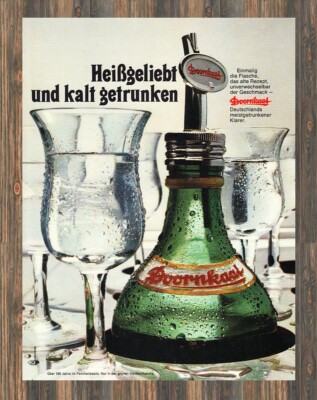 Doornkaat - Advertising Advertisement Original Advertising 1970 (2)