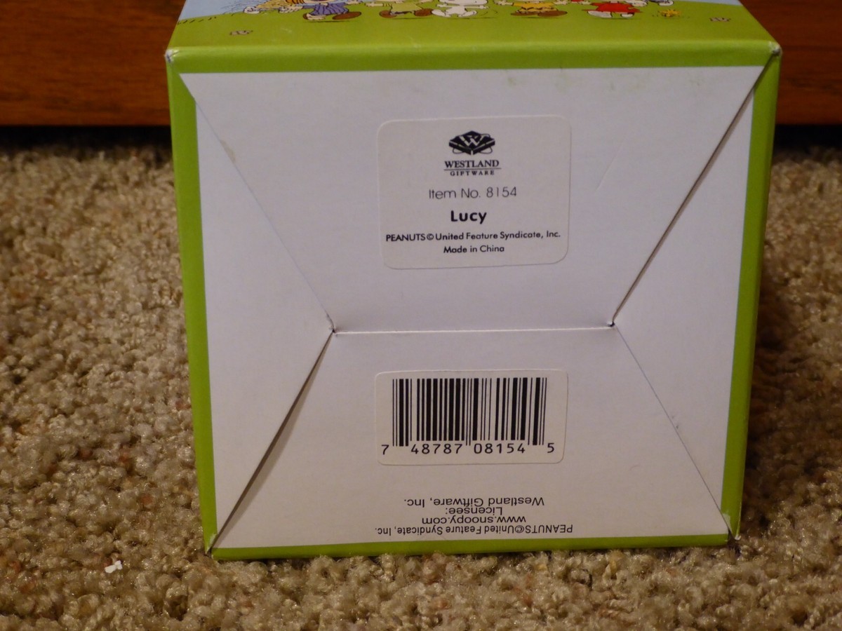 NIB Westland PEANUTS LUCY Bobblehead 8154 | eBay