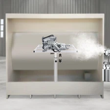 Paint Spraying Platform Working Bench Stainless Steel Paint Spraying Work Stand 