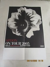 SPOON Gimme Fiction Tour 2005 Promo Poster New! Unused! Merge Records