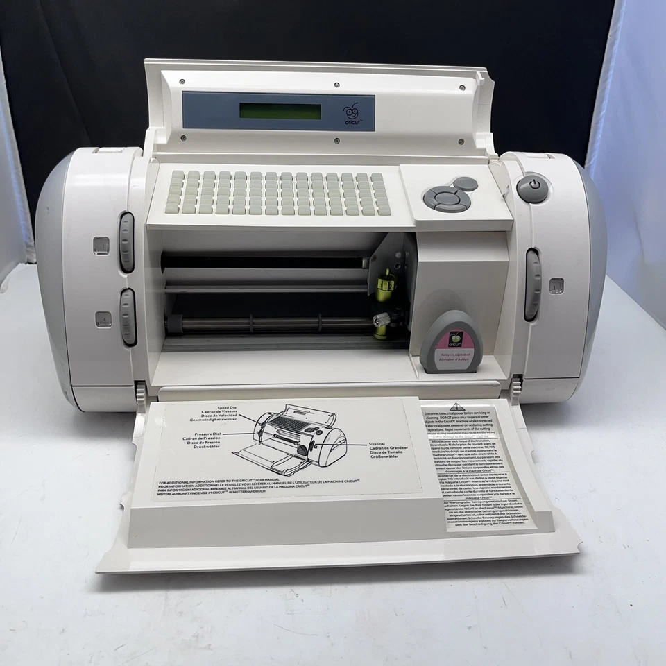 Máquina cortadora electrónica personal Cricut CRV001 con cartucho se vende como está Foto 3 de 4
