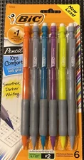 Bic #2 Xtra Comfort Mechanical Pencils 6 Pack 42603