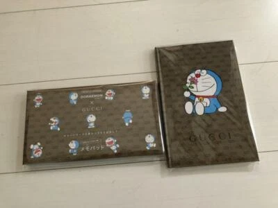 Gucci Doraemon Collaboration Oggi Special Memo Pad Notebook Limited - Image 1 of 4