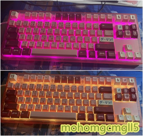 GMK DARLING in the FRANXX Keycaps Set 129 PCS Cherry OEM For Mechanical Keyboard - Picture 9 of 12