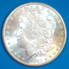 1883-CC U.S. MORGAN SILVER DOLLAR - KEY DATE - SCARCE - BRILLIANT UNCIRCULATED