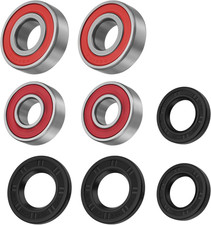 Both Front Wheel Bearing Seal Kits for Polaris Outlaw 450 2008-2010 M-X-R Outla