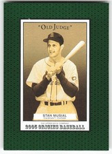 2005 UD Origins - Old Judge #125 Stan Musial BASEBALL St. Louis Cardinals