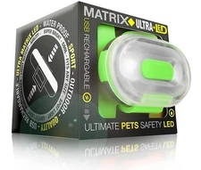 Max & Molly Matrix Ultra LED Safety Light Attaches to Any Dog Pet Collar Harness