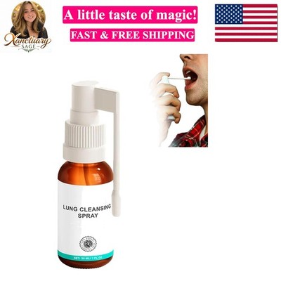 Lung Cleansing Spray,Herbal Lung Cleansing Spray,Herbal Lung Cleanse Mistm, 1PCS