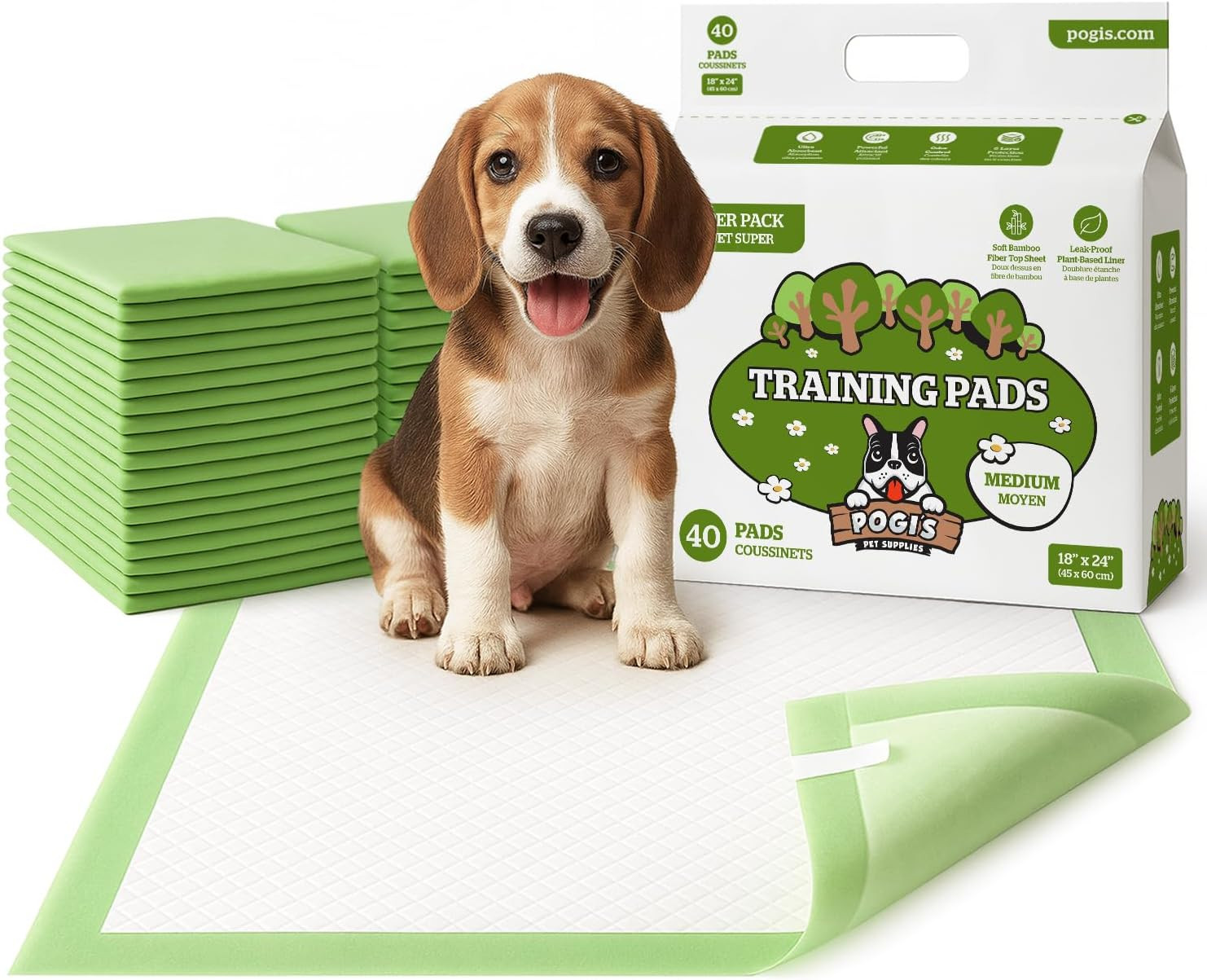 Tapis éducateurs pour chiens Pogi pour le bien-être de votre chiot