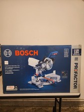 Bosch GCM18V-07SN 18V Brushless 7-1/4 in Single-Bevel Slide Miter Saw and Stand