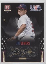 2014 Panini USA Baseball Box Set Black Gold Signatures 39/49 Joe DeMers Auto 5x0