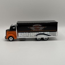 2001 Hot Wheels 38 Ford C.o.e. Box Truck Harley Davidson Set Black Orange 2001 Hot Wheels 38 Ford C.o.e. Box Truck Harley Davidson Set Black Orange