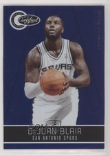 2010-11 Totally Certified Totally Blue 200/299 DeJuan Blair #120 e3t