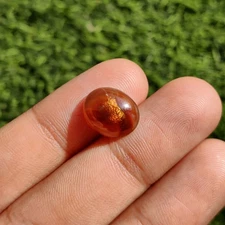 6 carat of AAA Quality Genuine Natural  Mexican  Fire Agate Cabochon.  FA-13