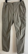 Kuhl Silencr Rogue Pants Mens 36x34 Khaki Ripstop Hiking Outdoors Climbing .
