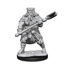 WZK90224 Dungeons  Dragons Unpainted Miniatures: W14 Human Barbarian Male
