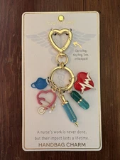 VIRAL True To Form Medical Nurse Key Chain & Bag Charm