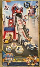 2021 Nickelodeon PAW Patrol The Movie Ultimate City Tower Playset 6 Pup Figures 