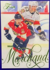 Fleer 2025-26 Flair Hockey Brad Marchand #54 Serial Numbered Panthers /349