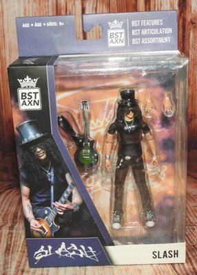 Open Box The Loyal Subjects Guns N  Roses BST AXN Slash 5'' Figure
