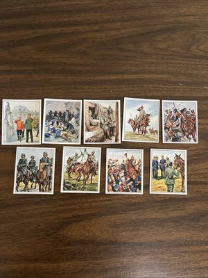 cigarette cards 1930s Lot 9 German Cigarette Cards Reichsheer 276–290 WWI 1930s